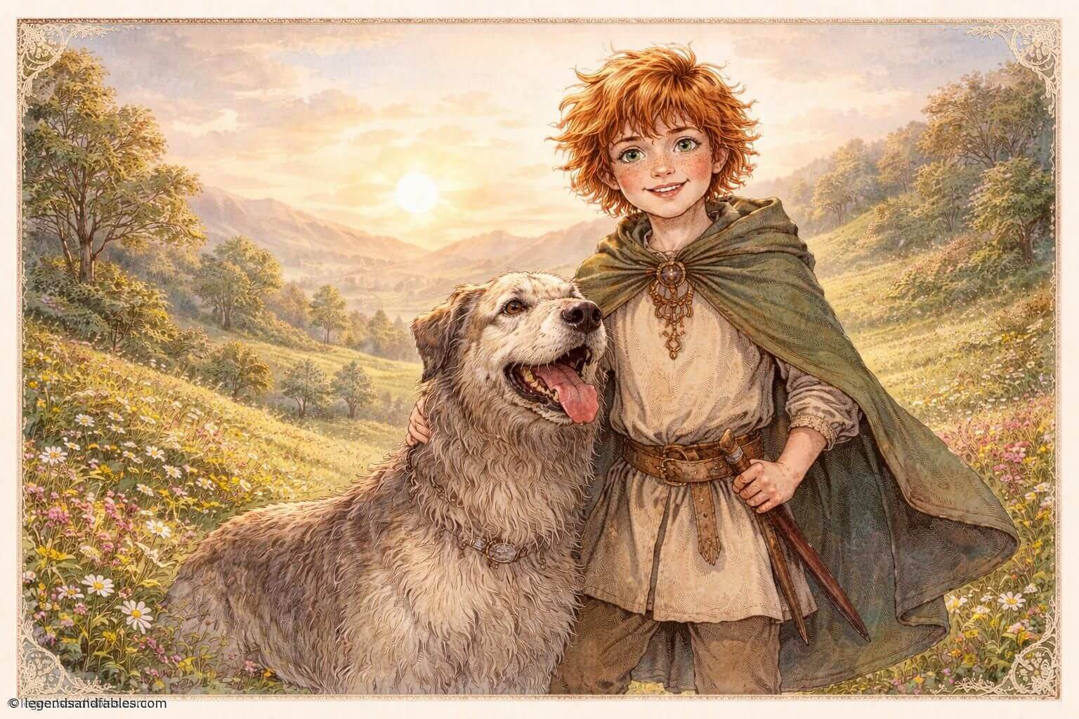 Cú Chulainn and the Hound