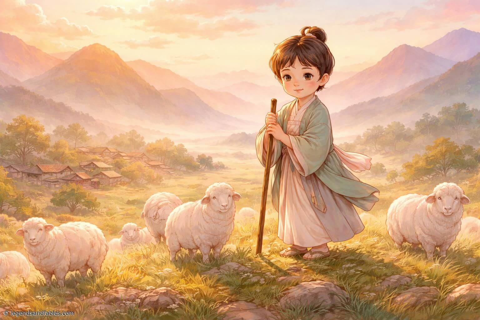 The Boy Who Cried Wolf — A Chinese Tale