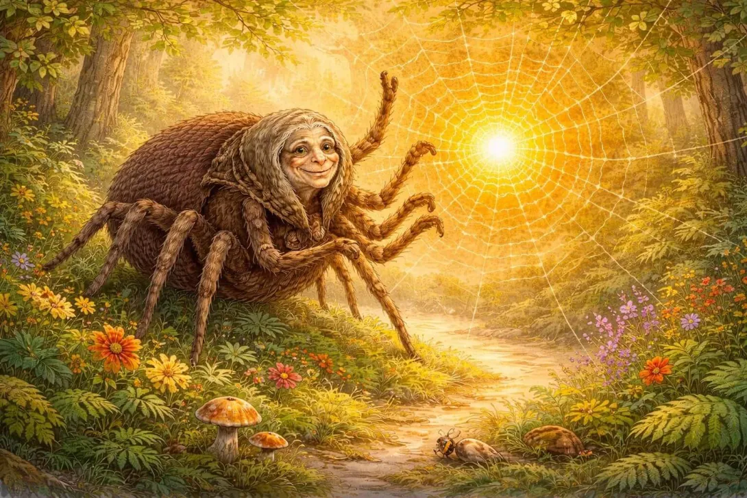 Grandmother Spider Brings the Sun