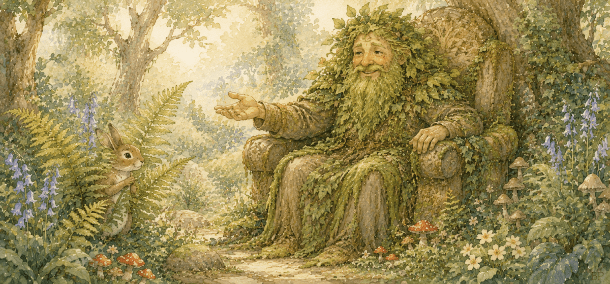 
<span>The Green Man of the Forest</span>
