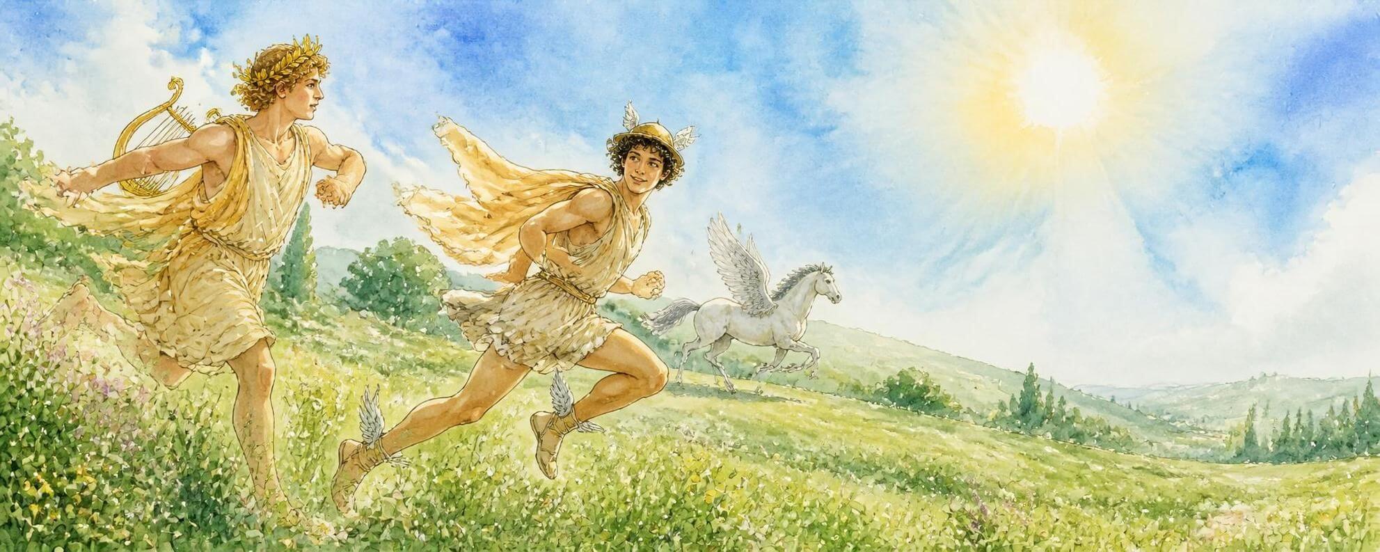 Hermes and the Stolen Cattle