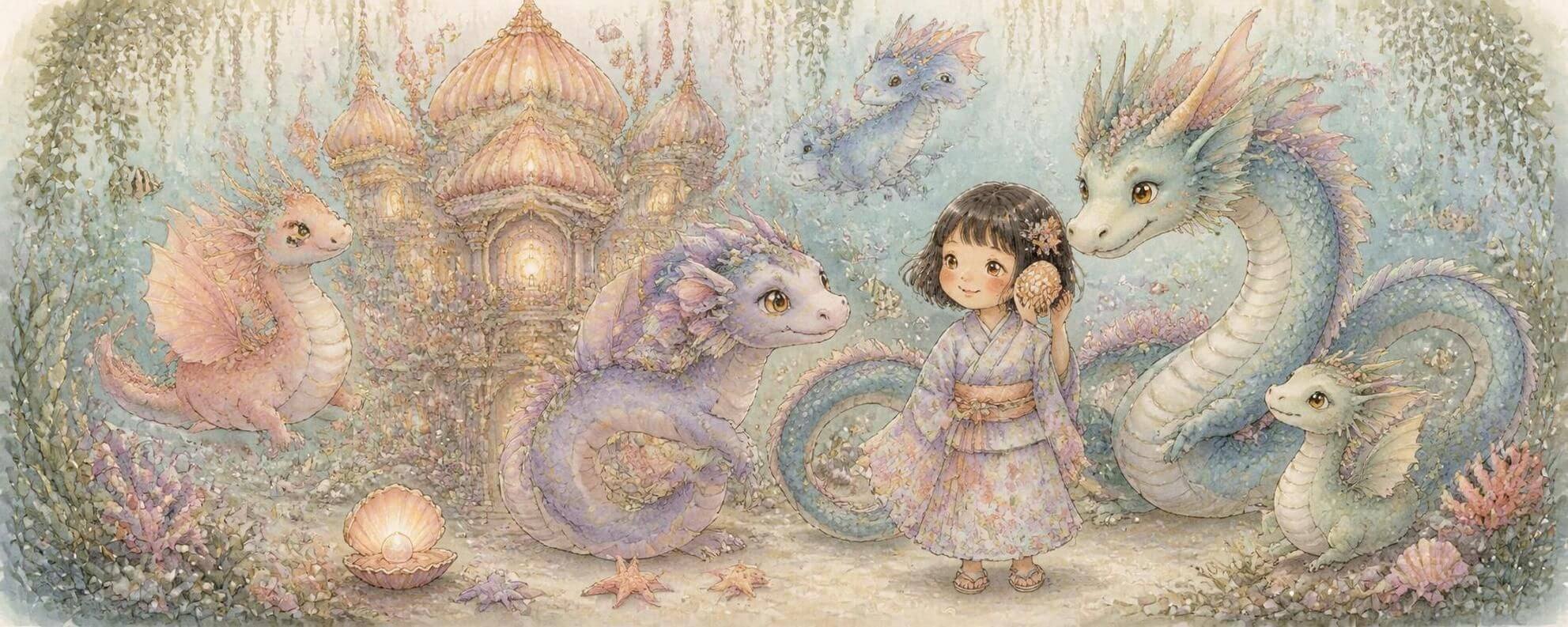 The Dragon Palace of the Sea — Legends and Fables