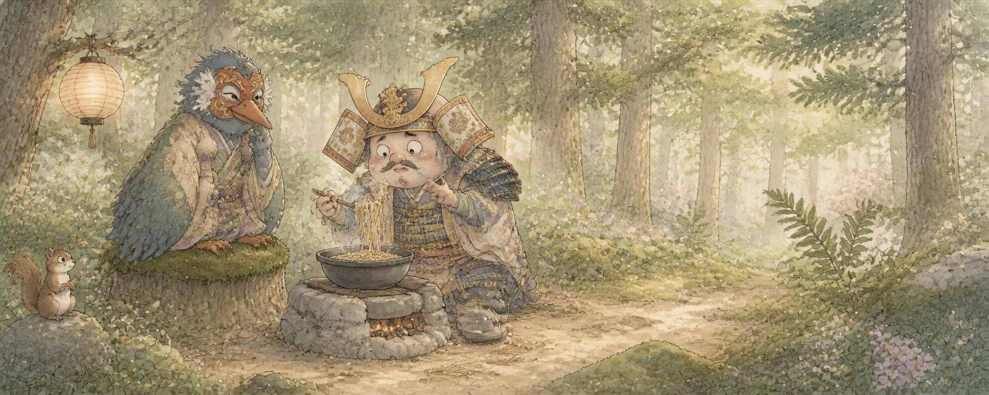 The Tengu and the Foolish Lord — Legends and Fables