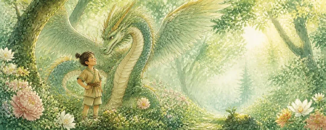 The Boy Who Befriended a Dragon
