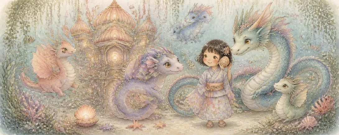 The Dragon Palace of the Sea — Legends and Fables