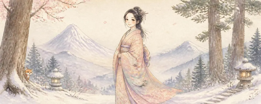 The Snow Woman of the Mountains — Legends and Fables